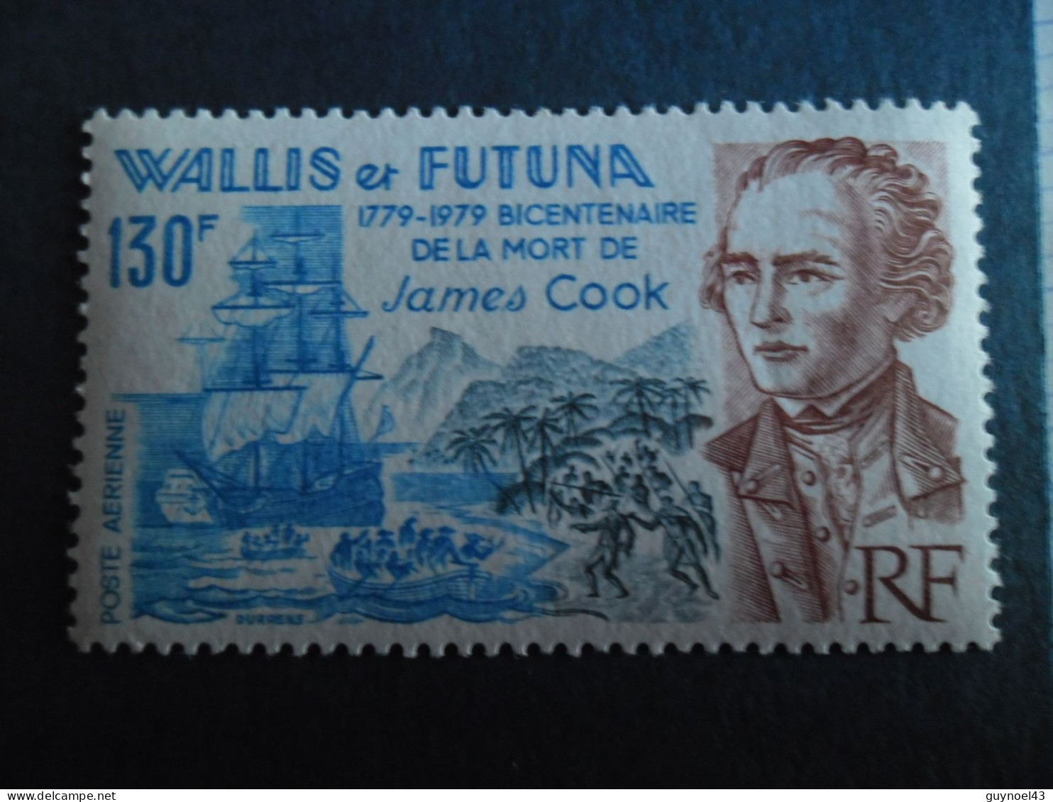 1979 Y/T PA97 " Capitaine James Cook " Neuf*** Cote 8,00 - Unused Stamps