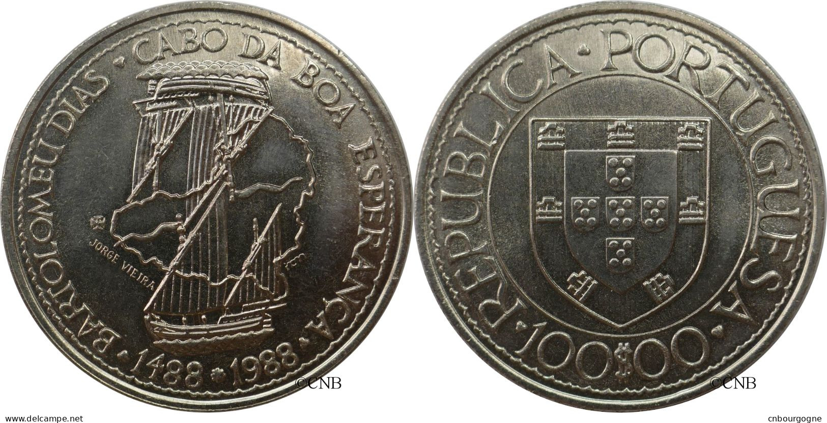 Portugal - République - 100 Escudos 1988 Bartolomeu Dias - Cabo Da Boa Esperança - UNC - Mon5089 - Portugal
