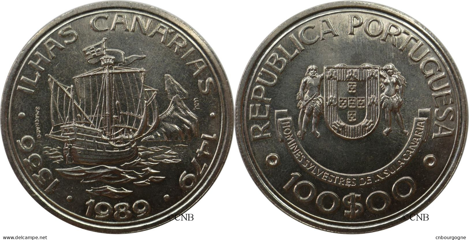 Portugal - République - 100 Escudos 1989 Ilhas Canarias - UNC - Mon5096 - Portugal