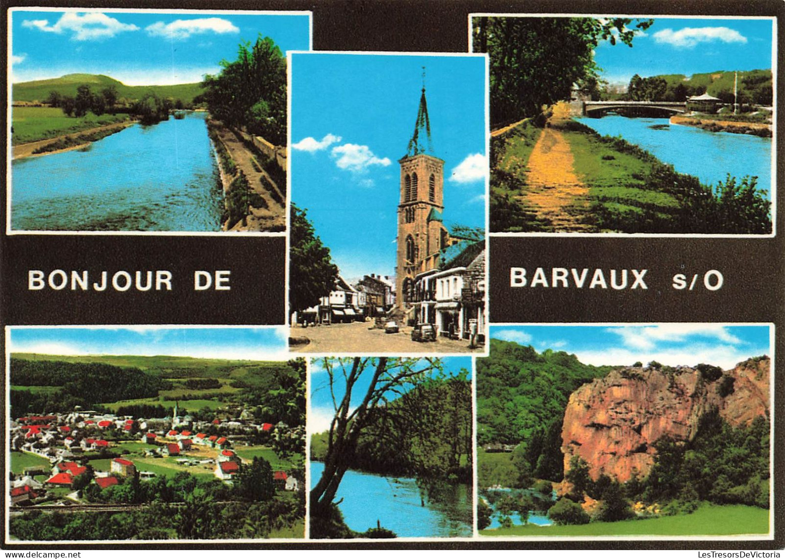 BELGIQUE - Durbuy - Barvaux S/ Ourthe - Multivues - Cathédrale - Village - L'Ourthe - Cartes Postales - Durbuy