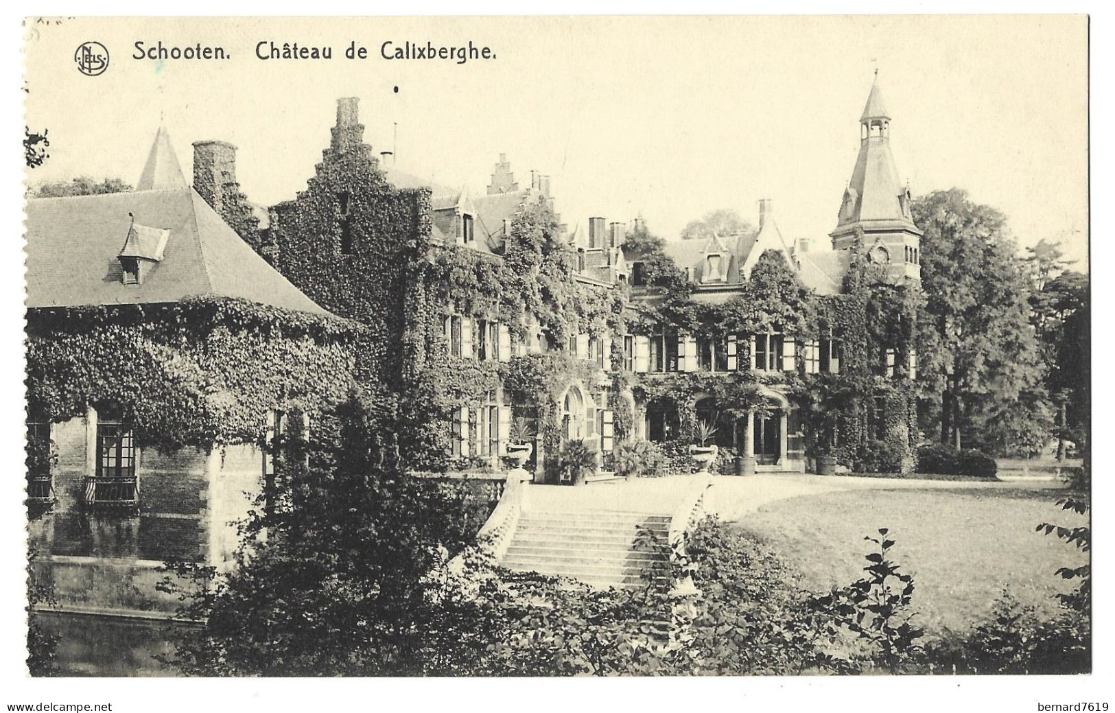 Belgique  -  Schooten  -  Chateau   De Calixberghe - Schoten