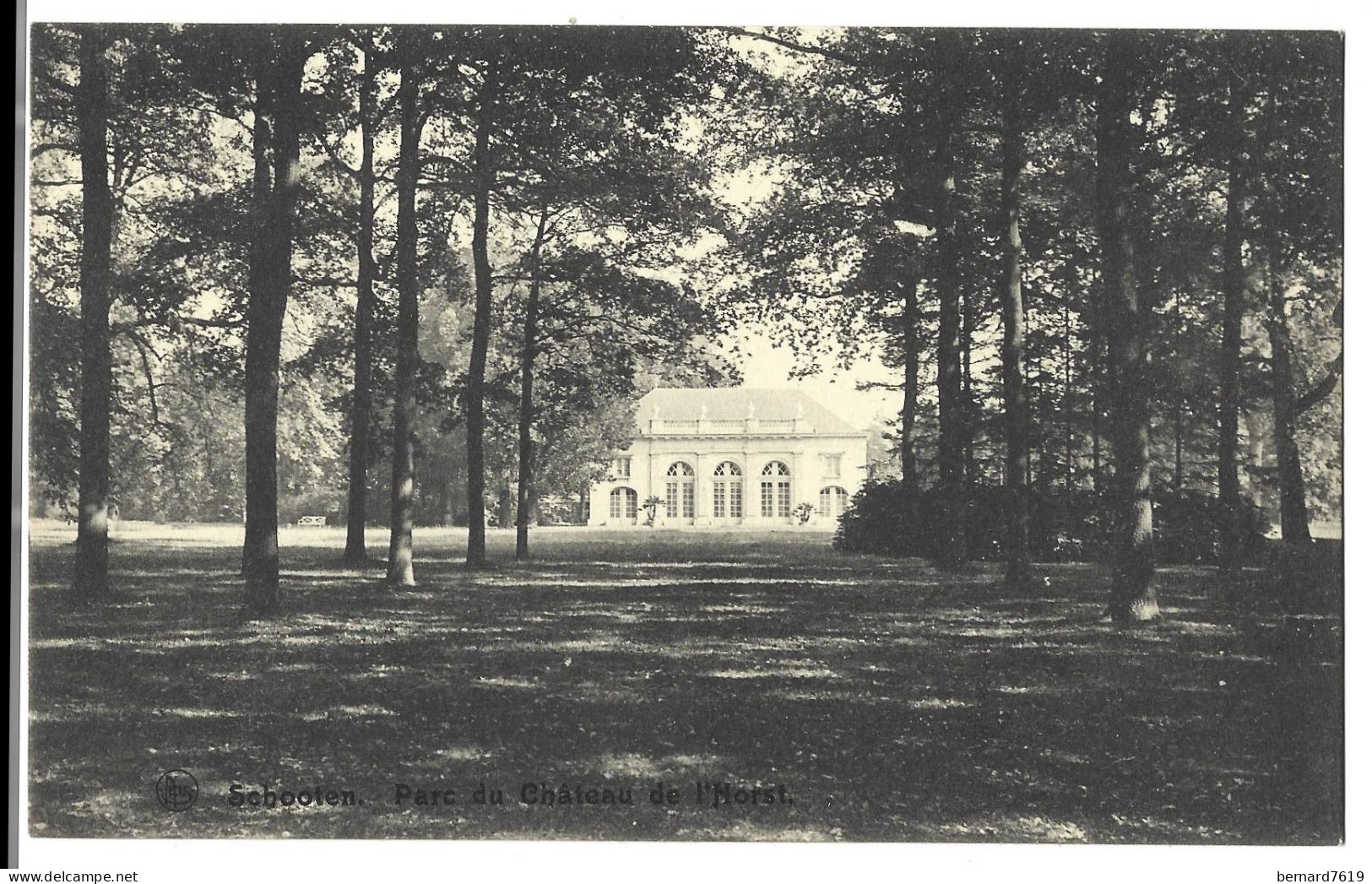 Belgique  -  Schooten  -  Chateau   De L'horst - Parc - Schoten