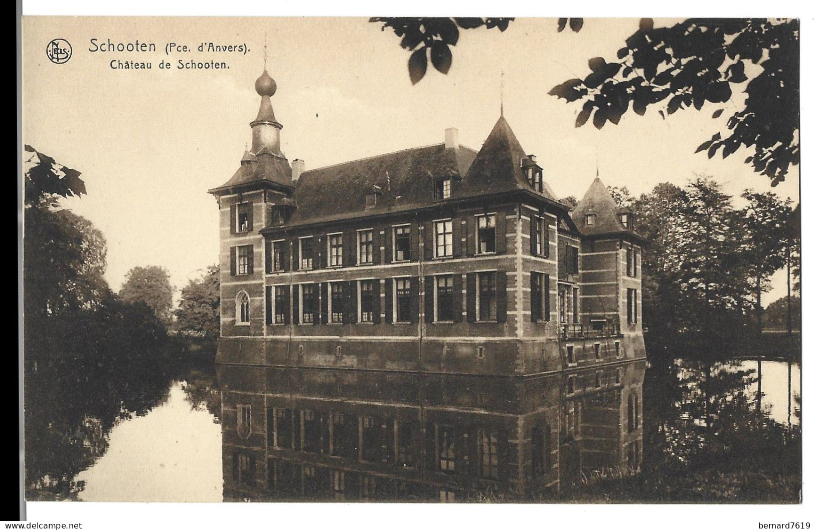 Belgique  -  Schooten  -  Chateau   De Schooten - Schoten