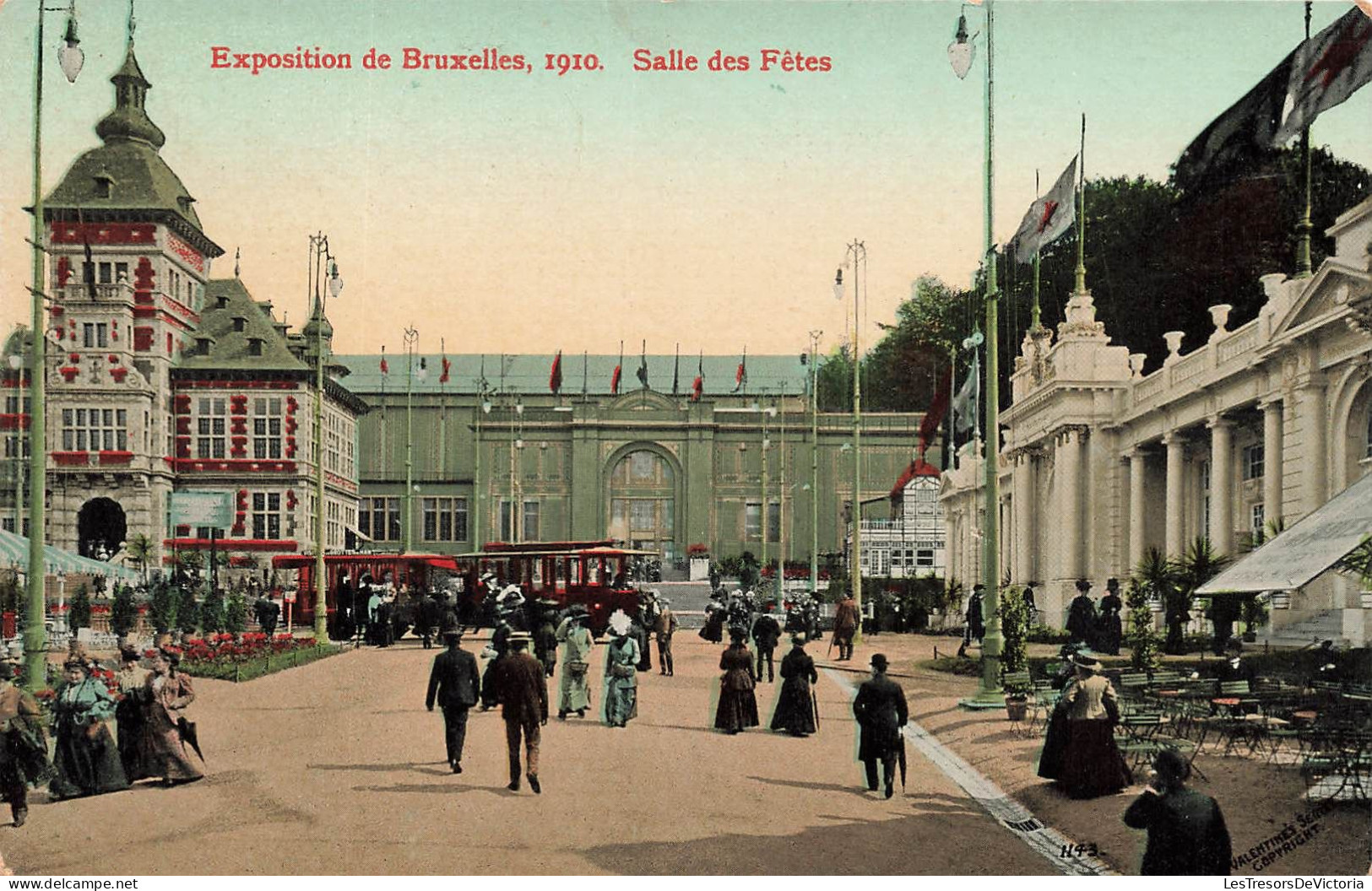 BELGIQUE - Bruxelles - Expositions Universelles 1910 - Salle Des Fêtes - Carte Postale Ancienne - Universal Exhibitions