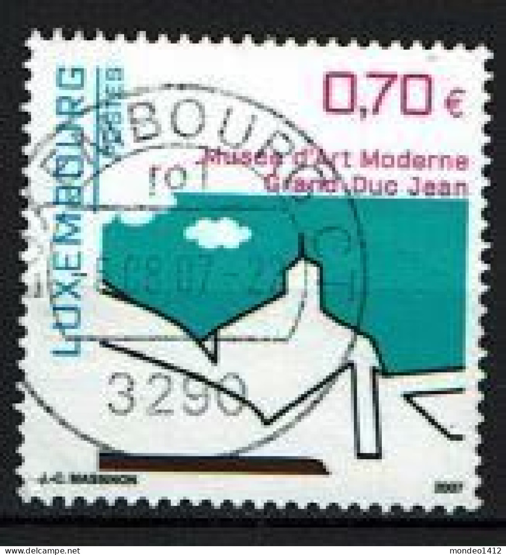 Luxembourg 2007 - YT 1703  - Culture, Le Musée D'Art Moderne - Used Stamps