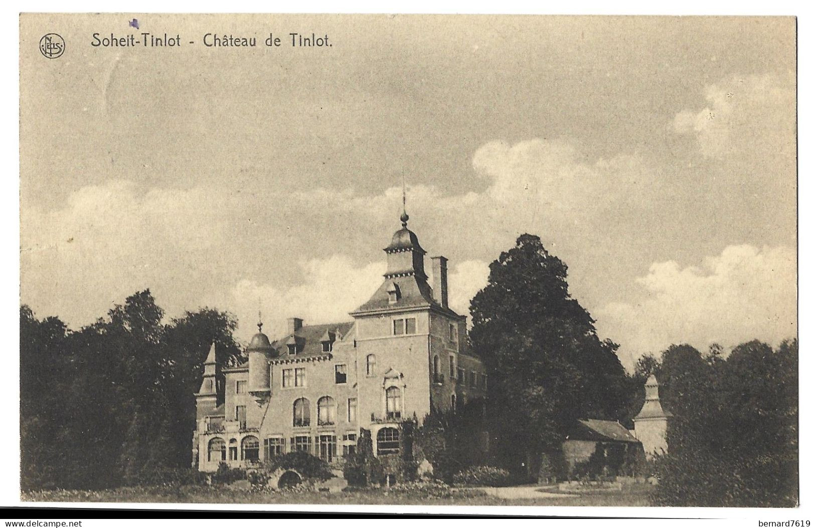 Belgique  -  Soheit  Tinlot  -  Chateau  De Tinlot -  Chevalier  L  De Kaminne De Bex Et Mme Nee De Kaminne De Bex - Thimister-Clermont