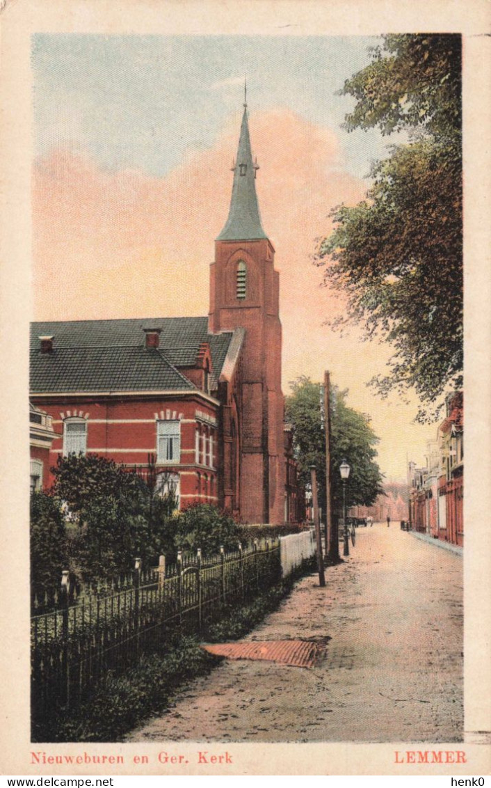 Lemmer Nieuweburen Gereformeerde Kerk K6322 - Lemmer