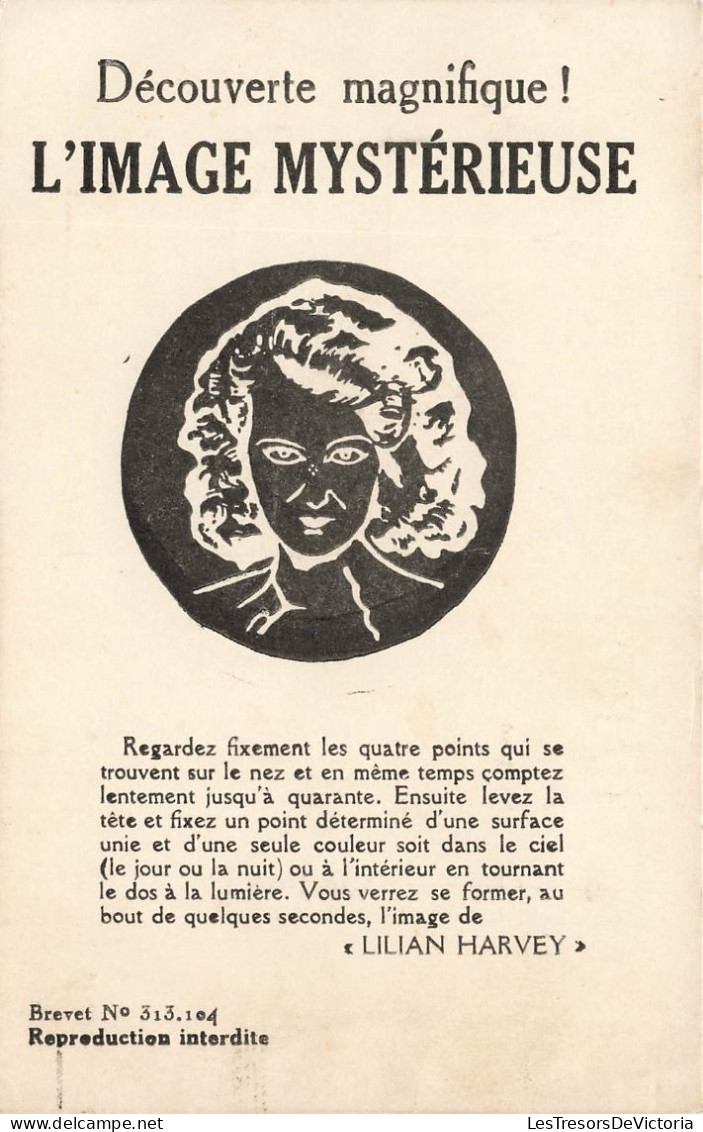 JEUX - Découverte Magnifique - L'image Mystérieuse - Carte Postale Ancienne - Autres & Non Classés