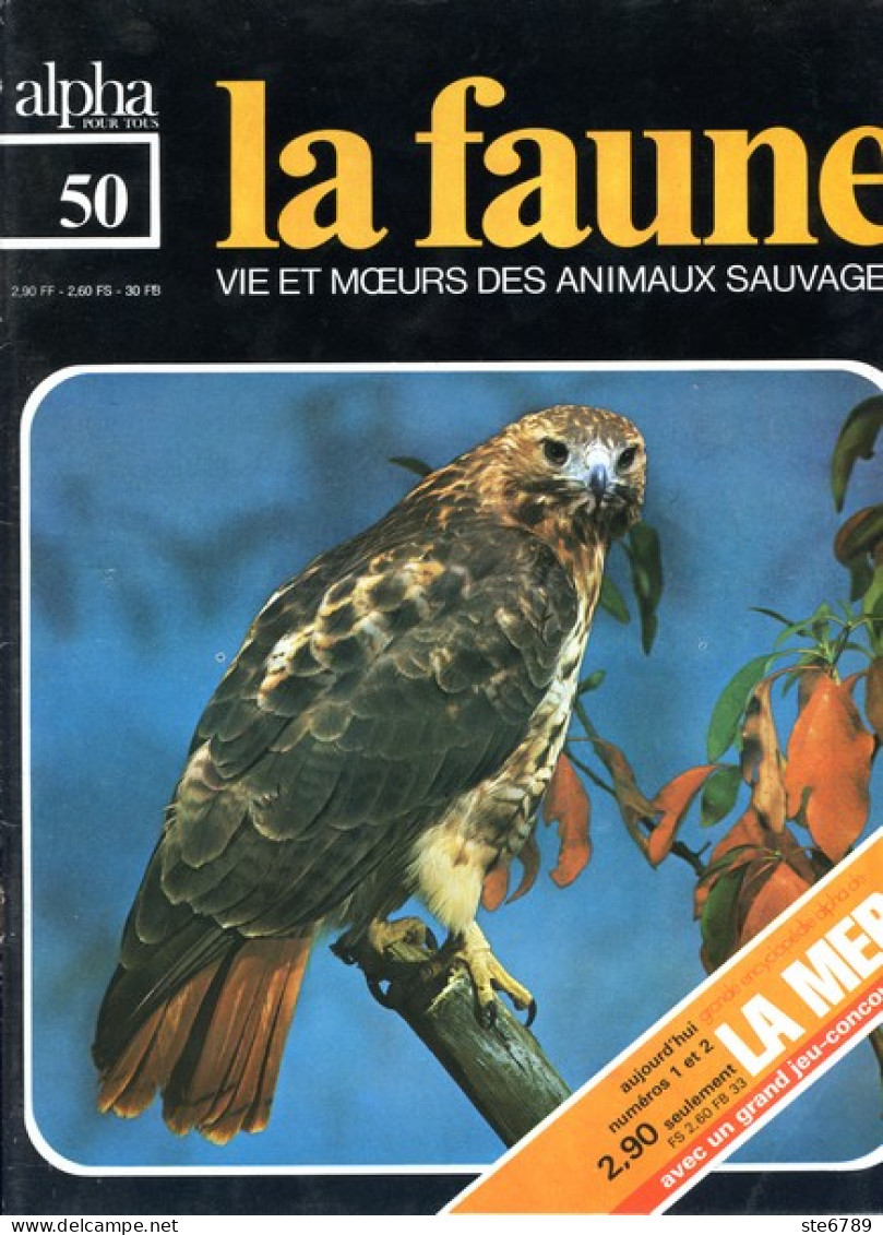 LA FAUNE Vie Et Moeurs ANIMAUX SAUVAGES N° 50 Les Oiseaux Du Désert Faucon , Gd Dormeur Des Hopis , Art Du Camouflage - Animaux