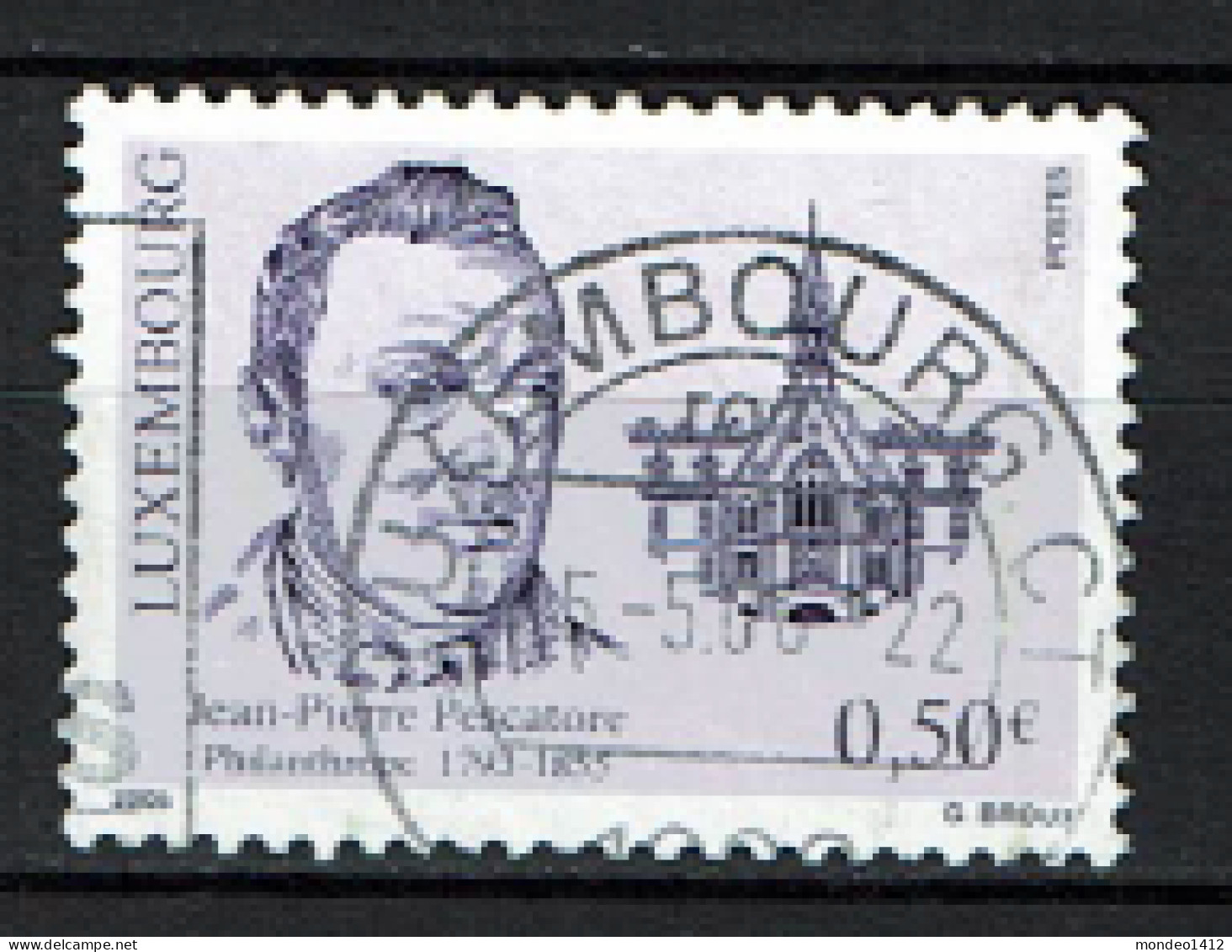 Luxembourg 2005 - YT 1641 - Famous Person, Personnalité, Jean-Pierre Pescatore - Gebruikt