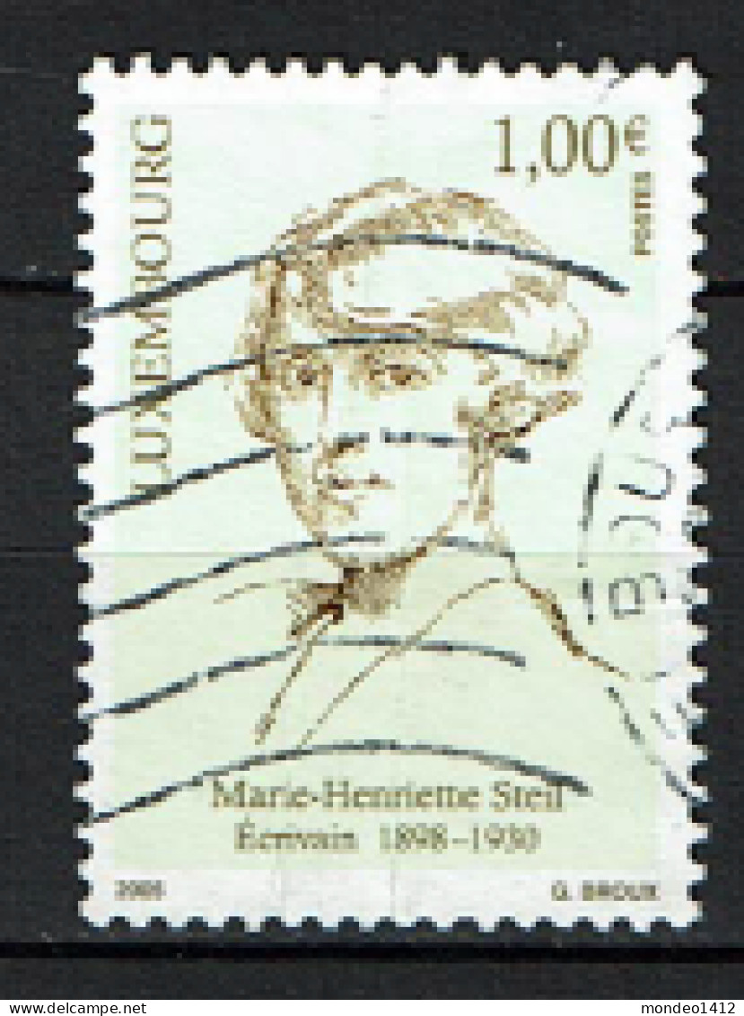 Luxembourg 2005 - YT 1643 - Famous Person, Personnalité, Marie-Henriette Steil - Usados