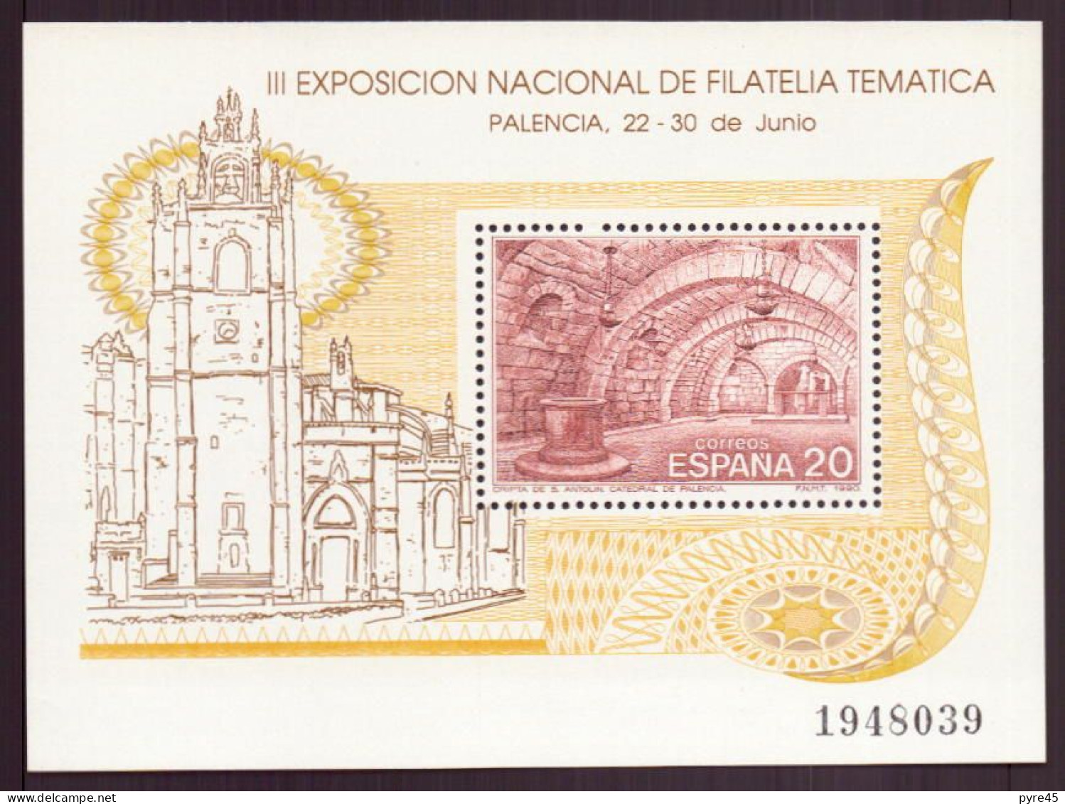 Espagne, 1990 Et 1991, BF N° 42, 43 Et 45 ** " Exposition Philatélique " - Blocs & Hojas