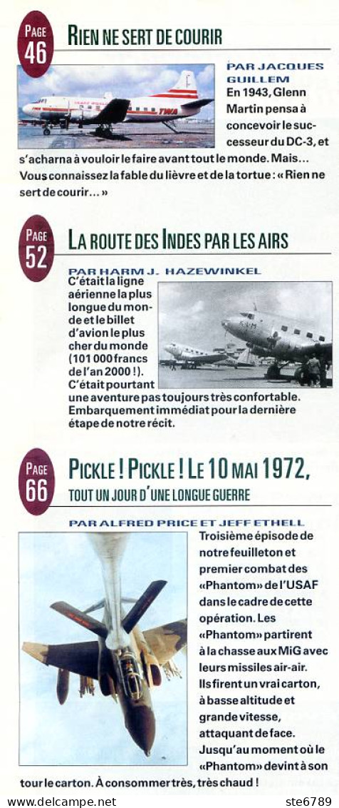 Le Fana De L'aviation N° 363  Groupe Schneider , Martin 404 , Normandie Niemen , SBD Dauntless , Phantom USAF - Aviación