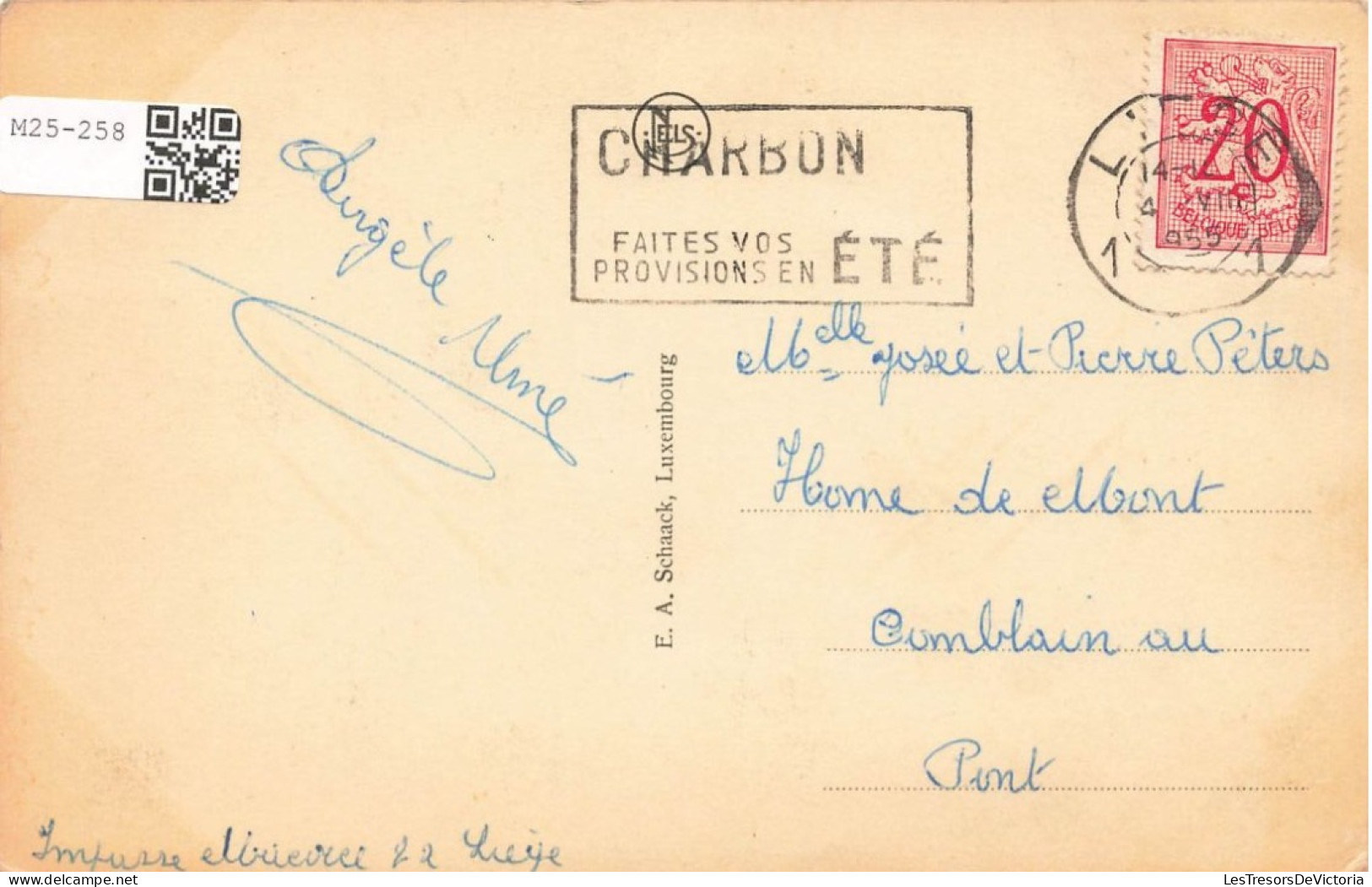 LUXEMBOURG - Clervaux - Le Château - Des Femmes Sur La Route - Carte Postale Ancienne - Clervaux