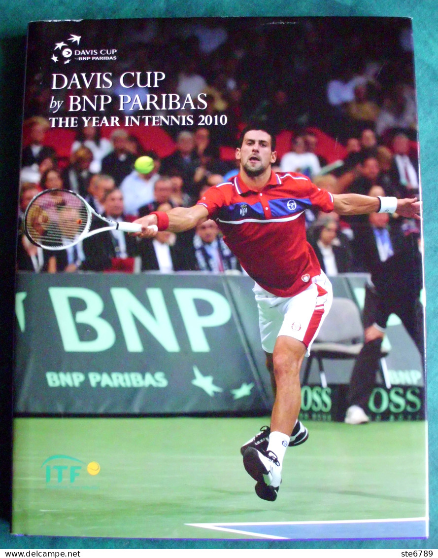 Livre Neuf En Anglais DAVIS CUP By BNP PARIBAS THE YEAR IN TENNIS 2010 - 1950-Oggi