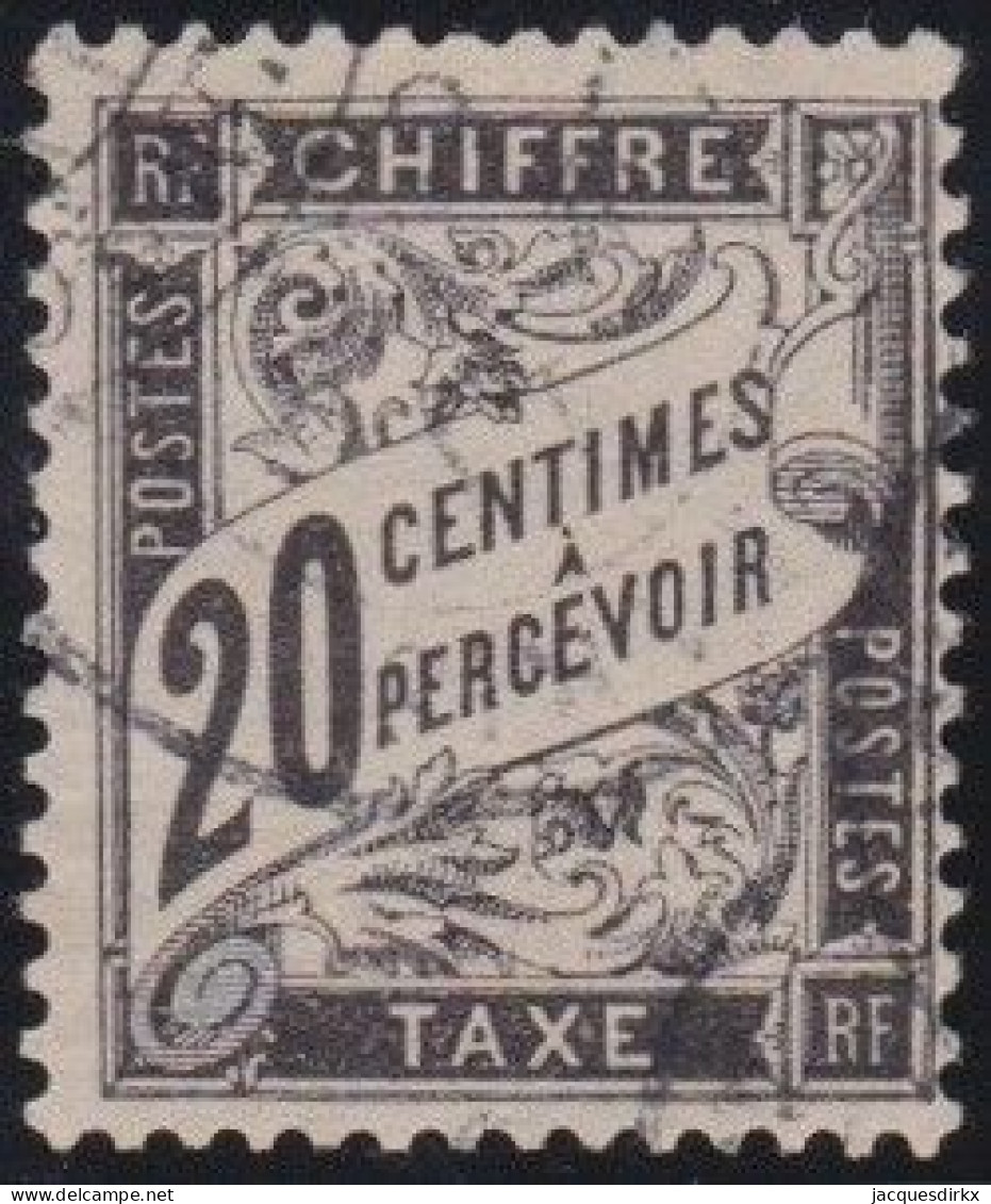 France  .  Y&T   .    Taxe 17  (2 Scans)       .   O      .    Oblitéré - 1859-1959 Oblitérés