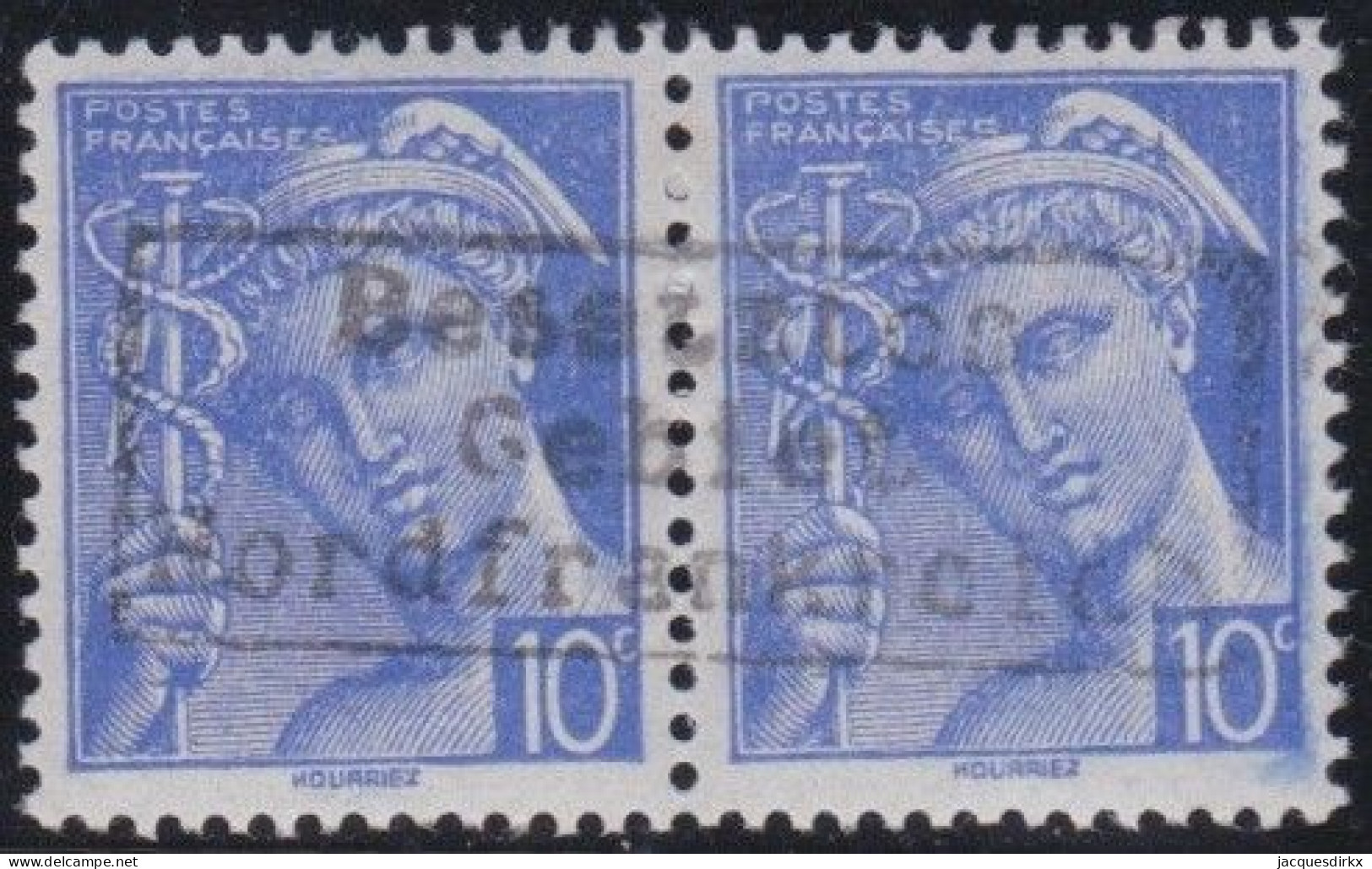 France  .  Y&T   .    Paire   (2 Scans)  .  Besetzses Gebiet     .   **     .    Neuf Avec Gomme Et SANS Charnière - War Stamps