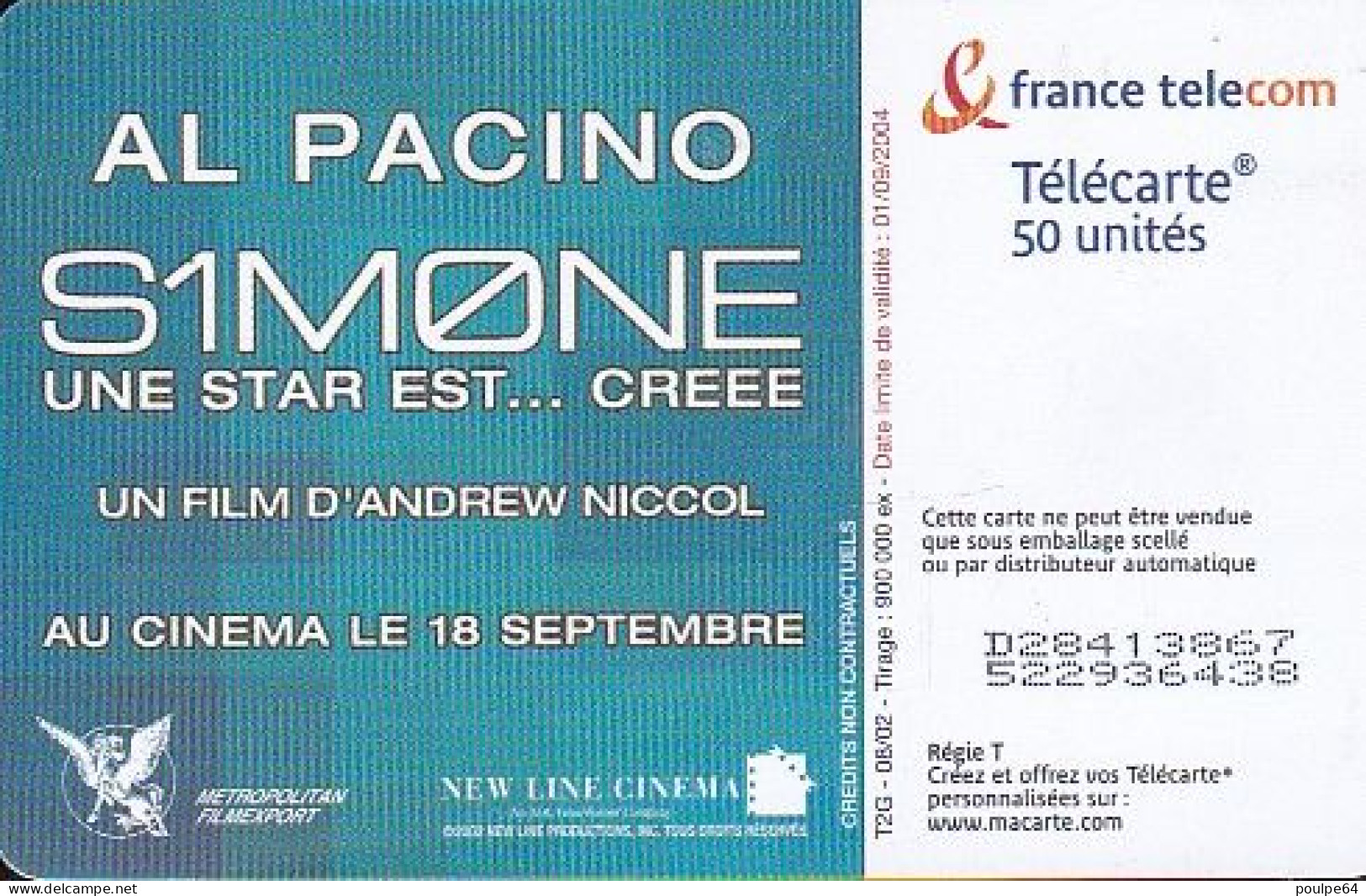 F1235A  08/2002 - SIMONE 2 - 50 OB2 - 2002