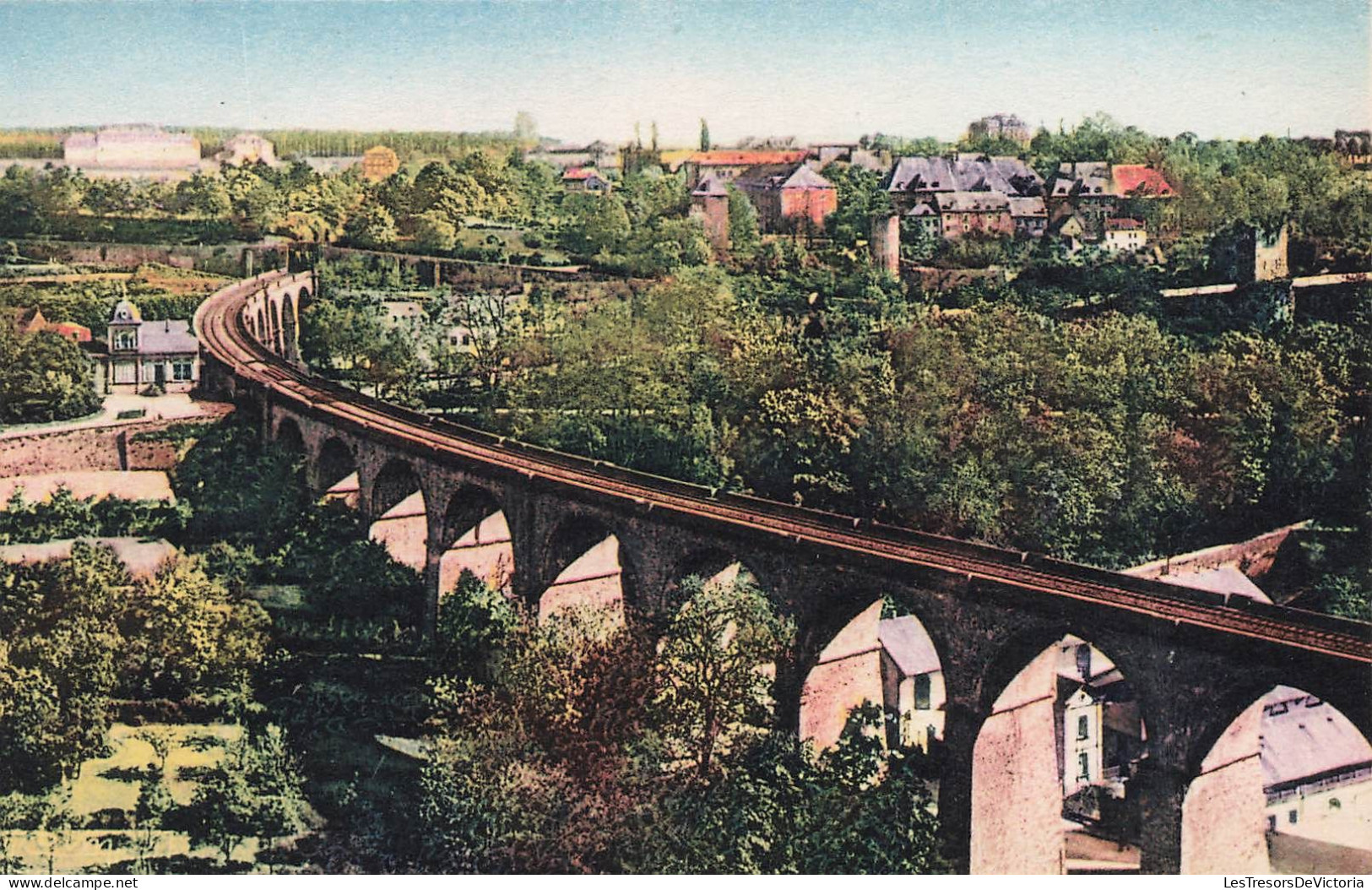 LUXEMBOURG - Luxembourg - Viaduc Du Nord - Colorisé - Carte Postale - Luxemburg - Stad