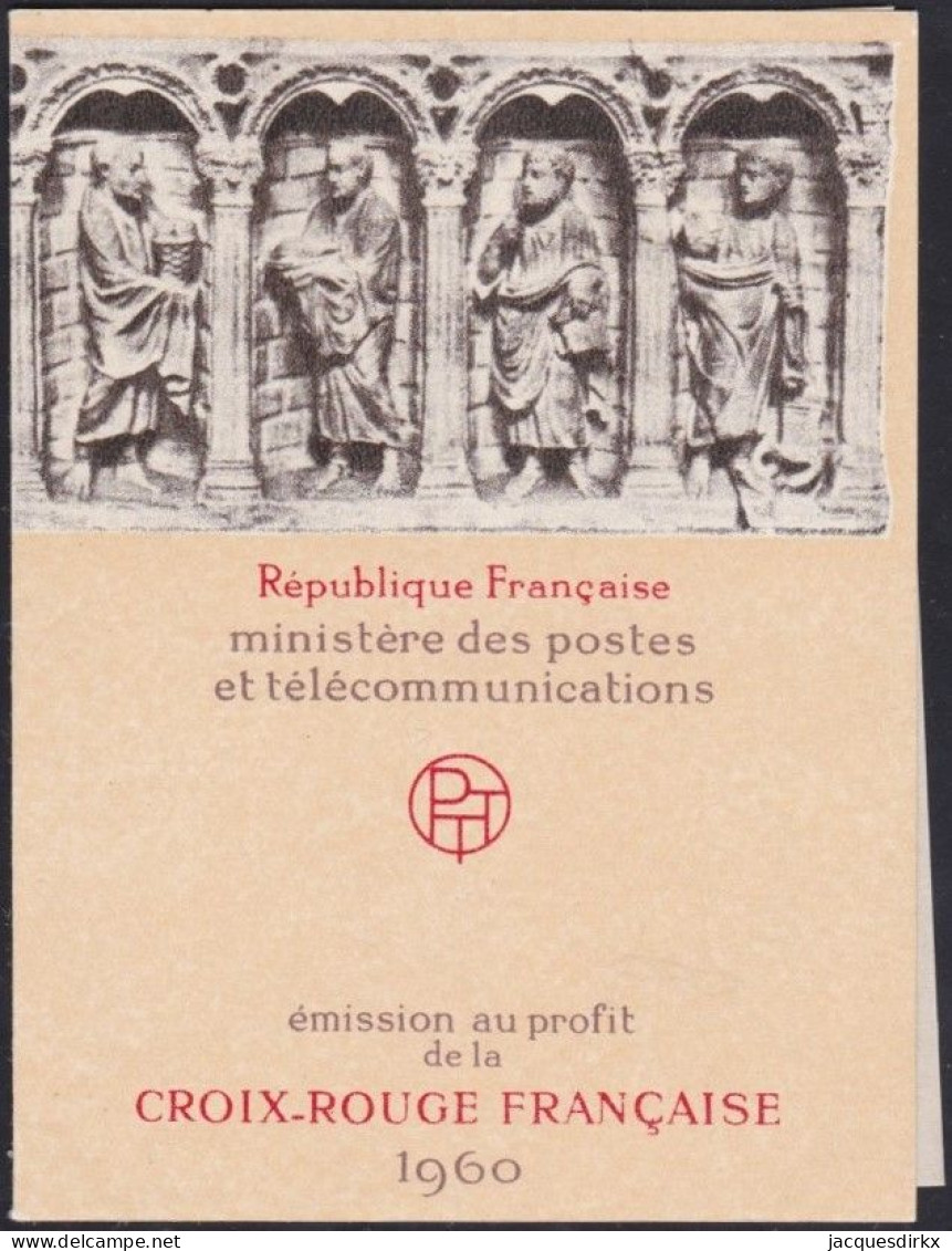 France  .  Y&T   .    C 2009 (2 Scans)  . Plié Au Millieu     .   **   .    Neuf Avec Gomme Et SANS Charnière - Rotes Kreuz