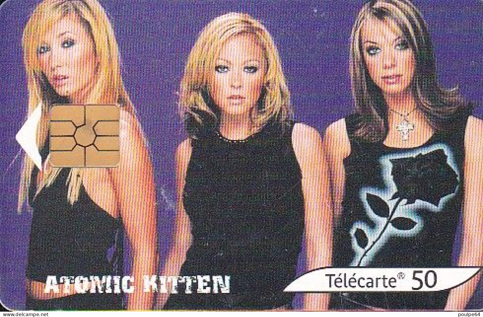 F1238  08/2002 - ATOMIC KITTEN - 50 GEM2 - 2002