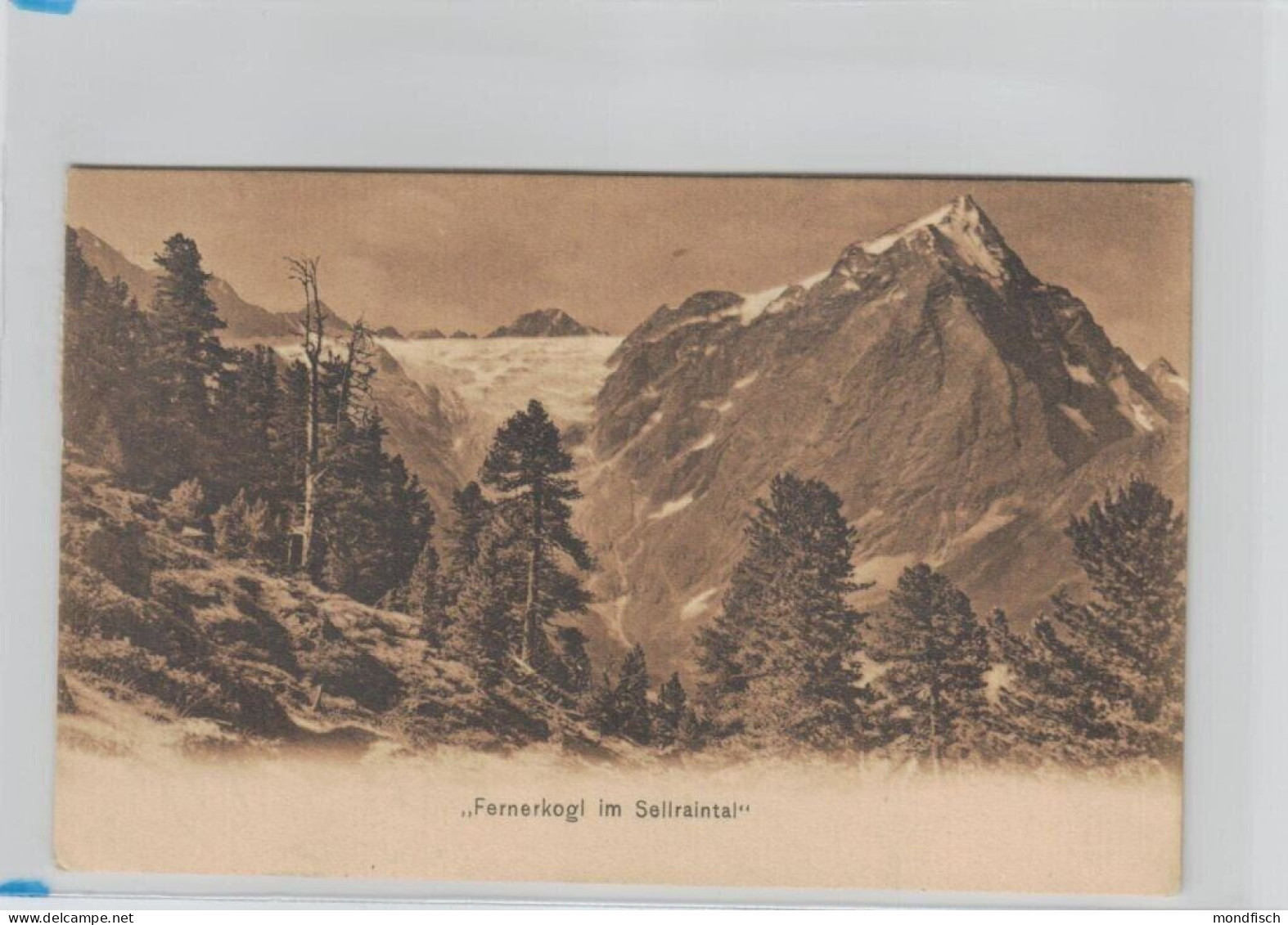 Fernerkogl Im Sellraintal 1922 - Stubai - Sellrein