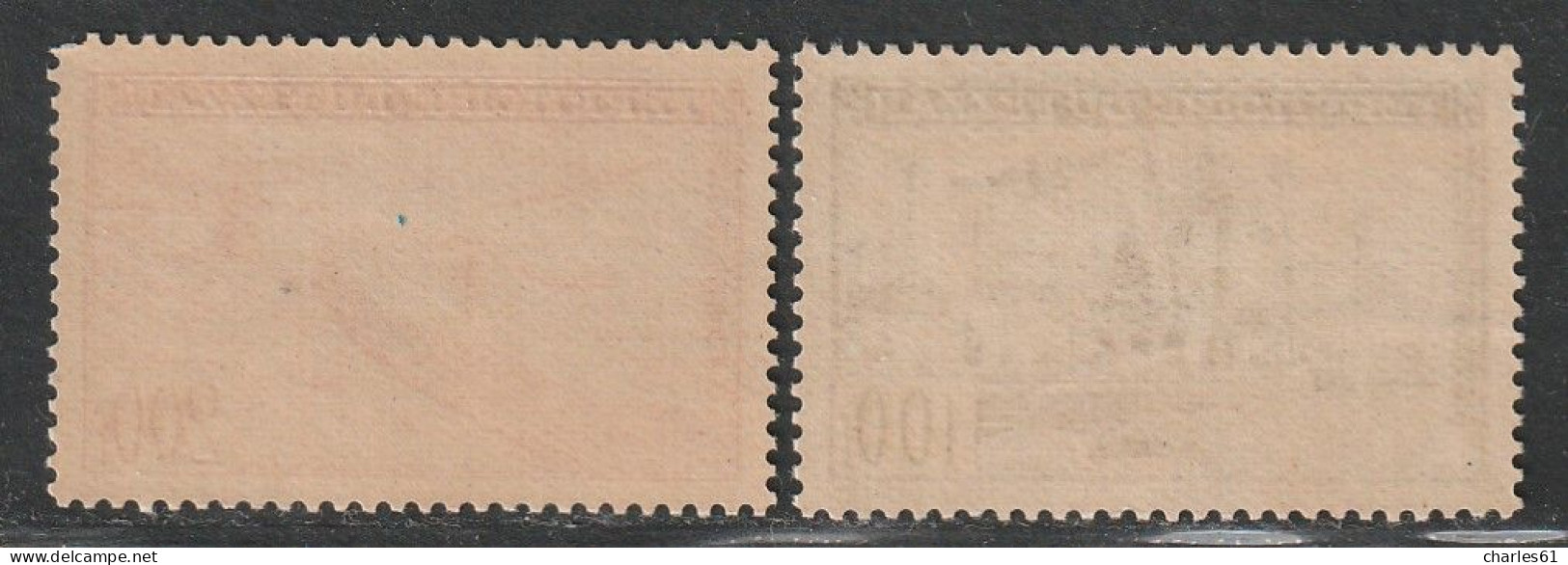 FEZZAN - Poste Aérienne N°6/7 ** (1951) - Unused Stamps
