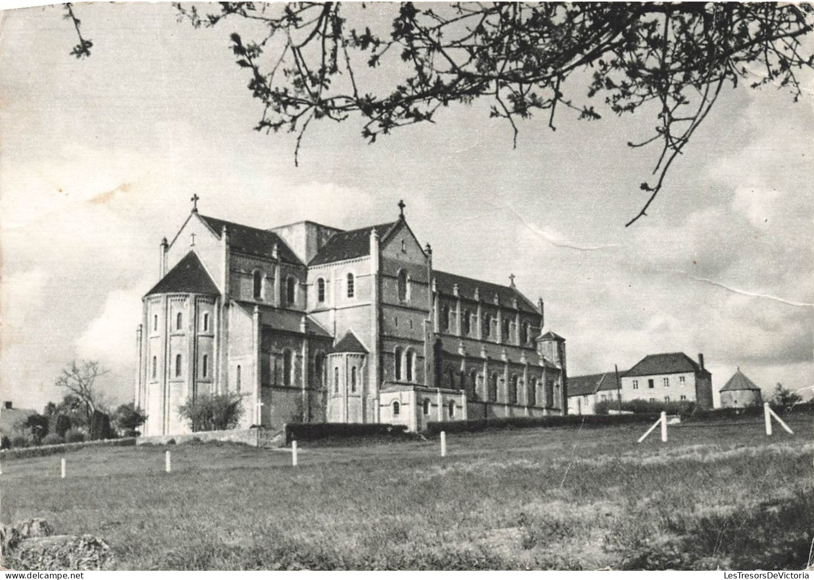 FRANCE - Montebourg - Abbaye De Montebourg - L'église - Carte Postale Ancienne - Cherbourg