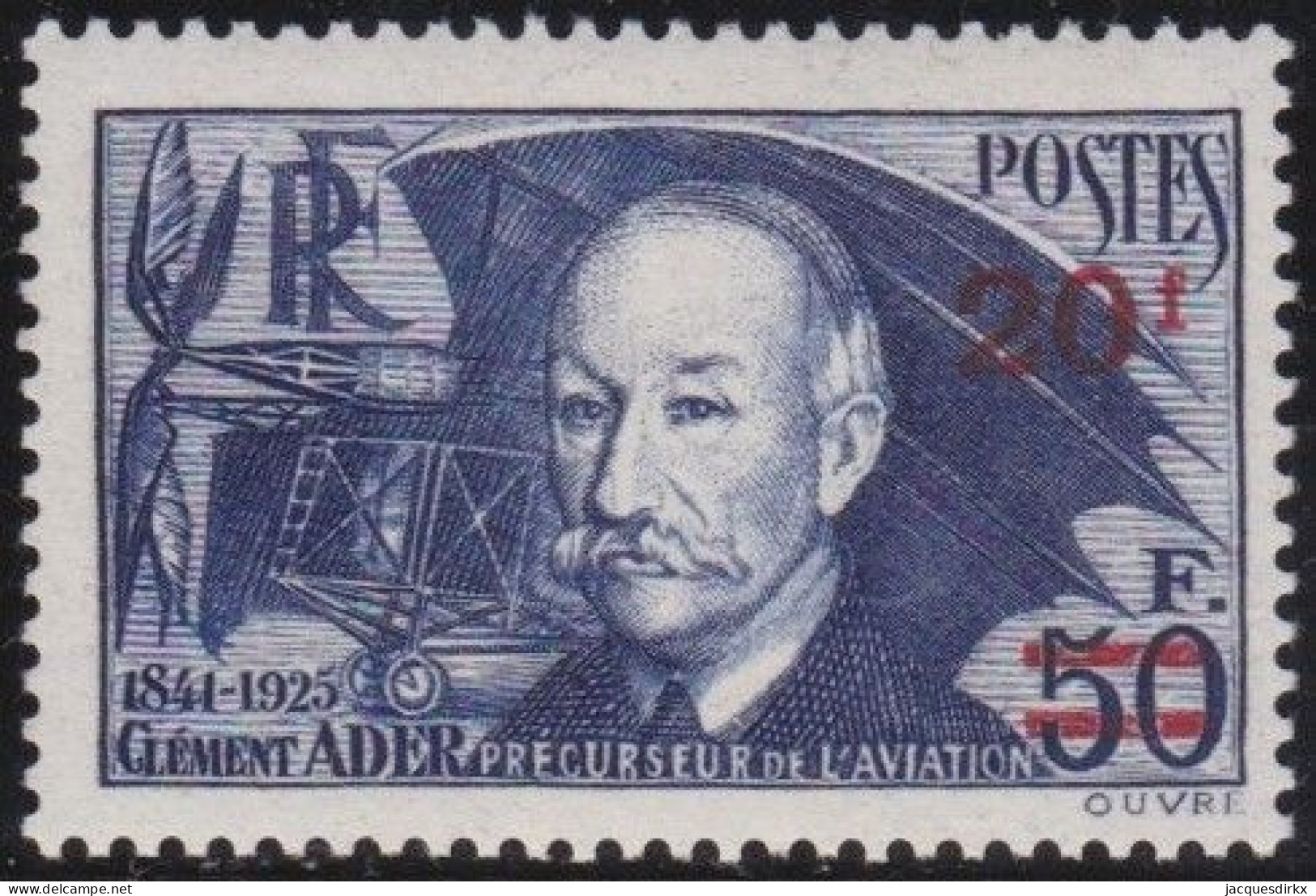 France  .  Y&T   .    493      .   **       .    Neuf Avec Gomme Et SANS Charnière - Unused Stamps