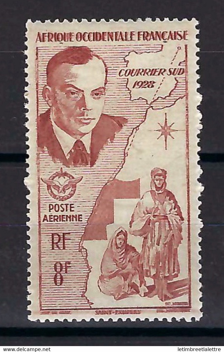 Afrique Occidentale Française - Poste Aérienne - YT N° 11 * - Neuf Avec Charnière - 1947 - Unused Stamps