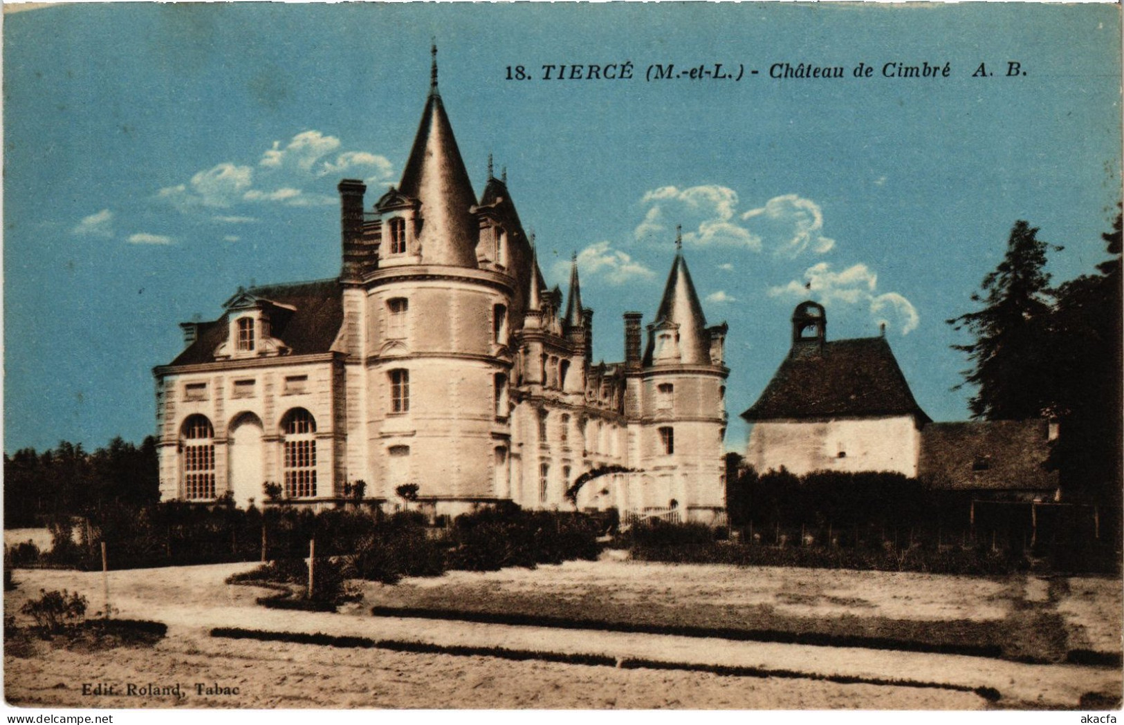 CPA Tiercé Le Chateau De Cimbré (1180503) - Tierce