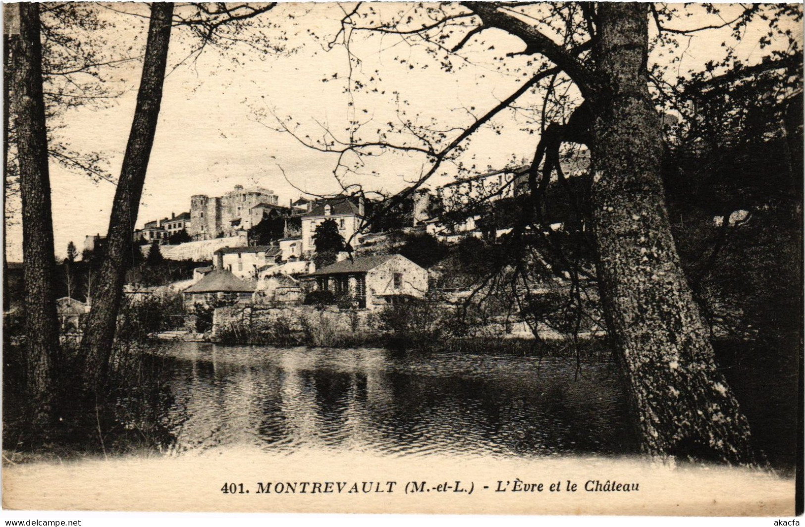 CPA Montrevault Evre Et Le Chateau (1180582) - Montrevault