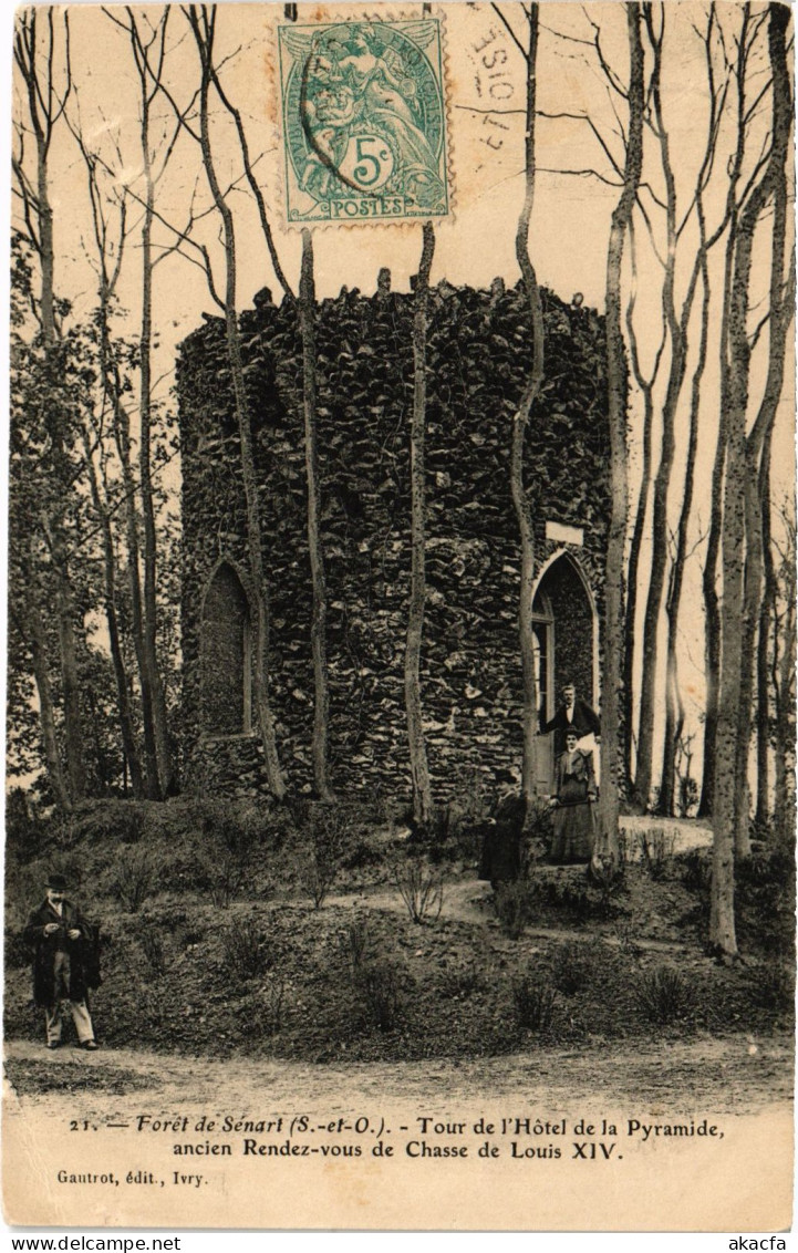 CPA Foret De Senart Tour De L'Hotel De La Pyramide FRANCE (1371270) - Sénart