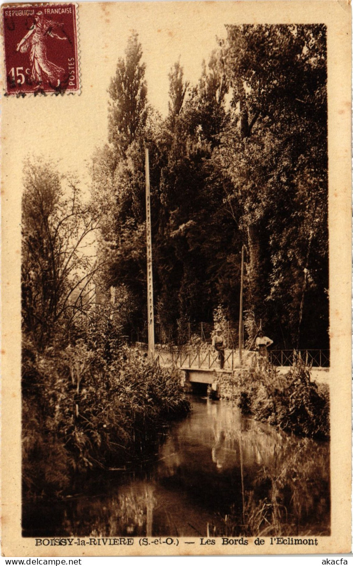 CPA Boissy Les Bords De L'Eclimont FRANCE (1371341) - Boissy-la-Rivière