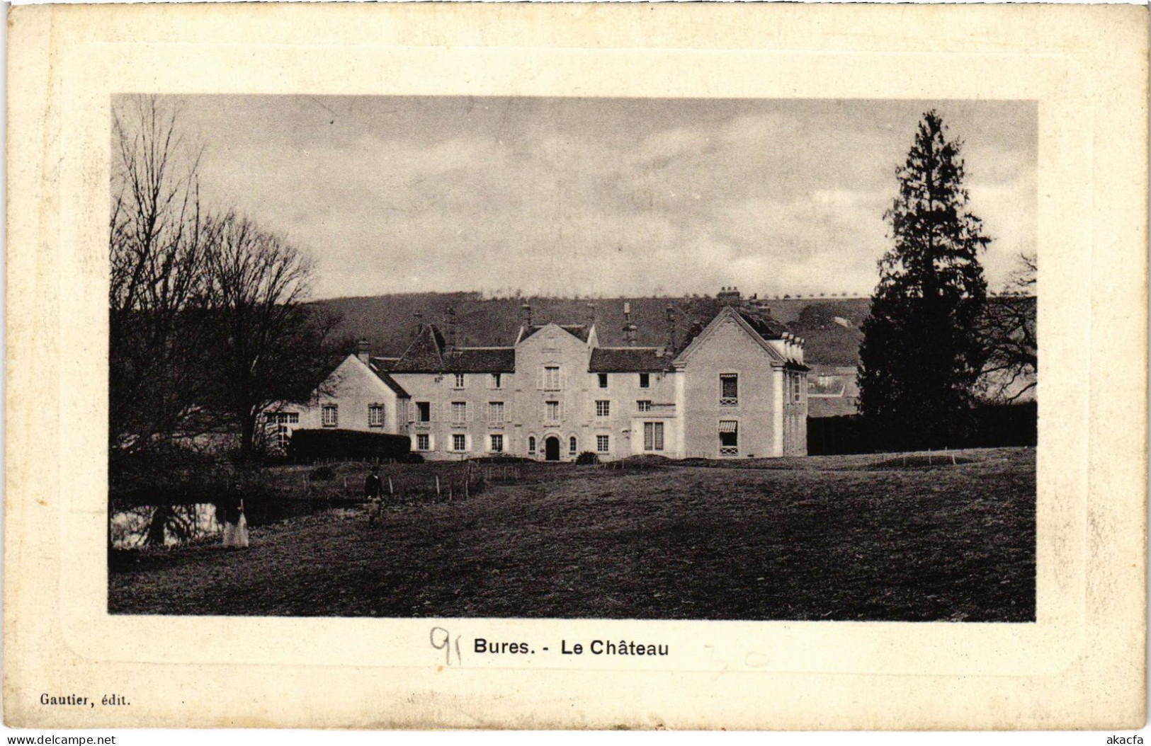 CPA Bures Le Chateau FRANCE (1371611) - Bures Sur Yvette