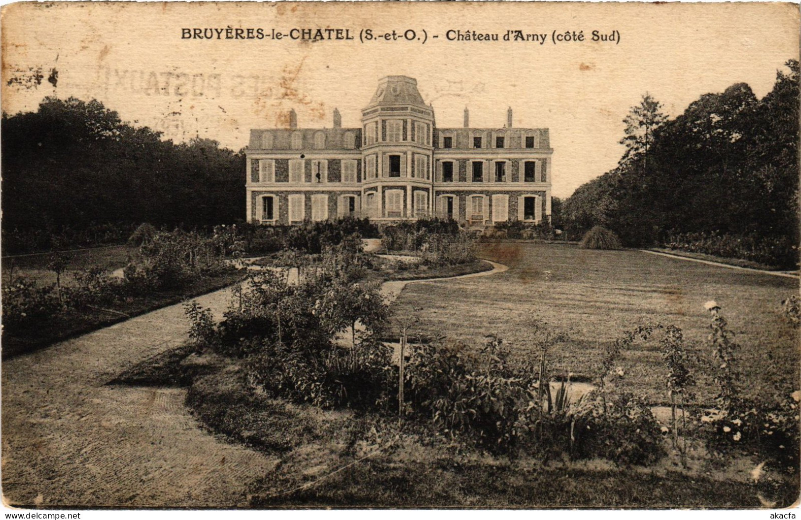 CPA Bruyeres Chateau D'Arny FRANCE (1371635) - Bruyeres Le Chatel