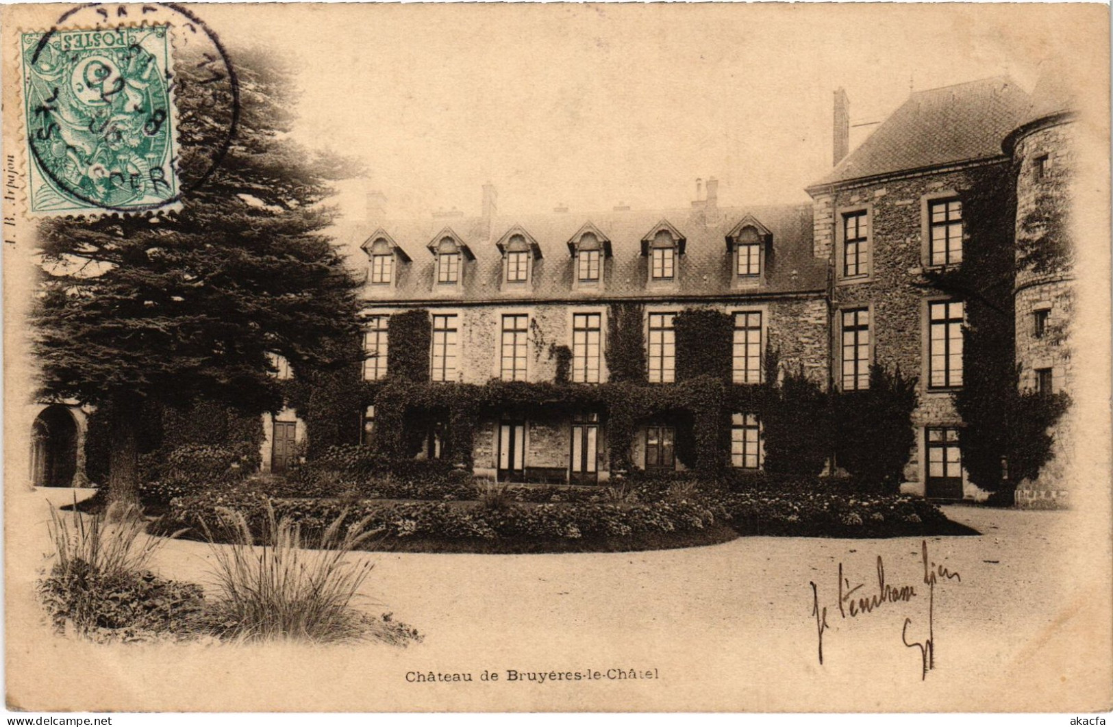 CPA Bruyeres Le Chateau FRANCE (1371636) - Bruyeres Le Chatel