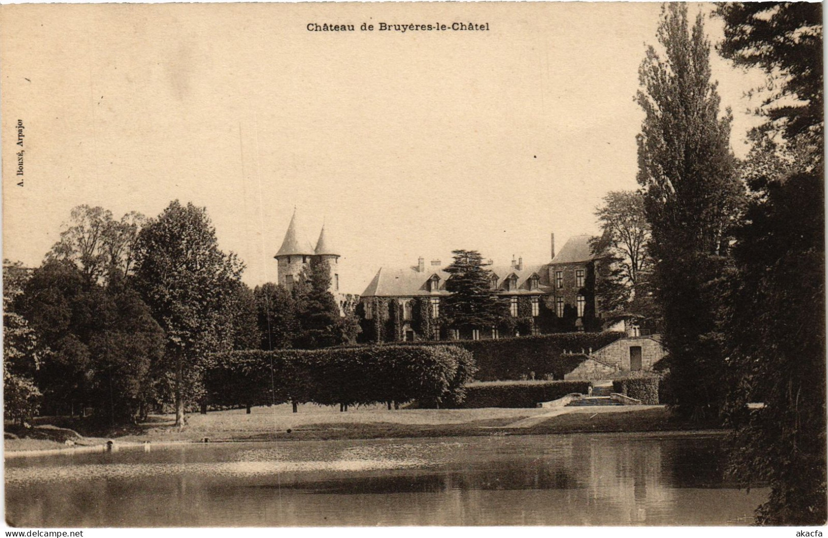 CPA Bruyeres Le Chateau FRANCE (1371637) - Bruyeres Le Chatel