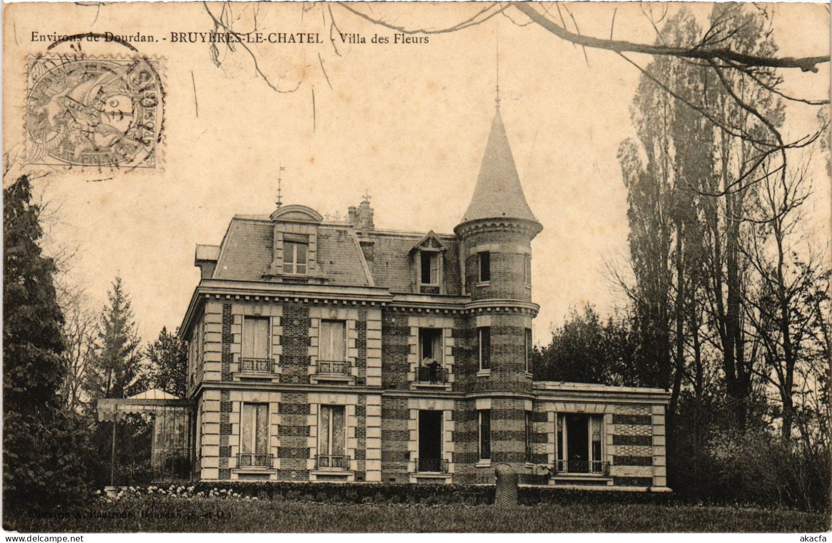 CPA Bruyeres Villa Des Fleurs FRANCE (1371640) - Bruyeres Le Chatel