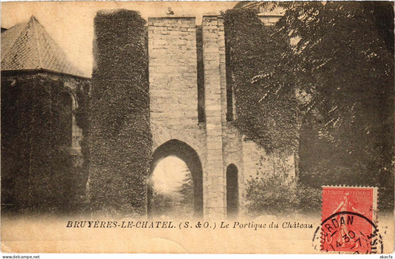 CPA Bruyeres Le Portique Du Chateau FRANCE (1371648) - Bruyeres Le Chatel