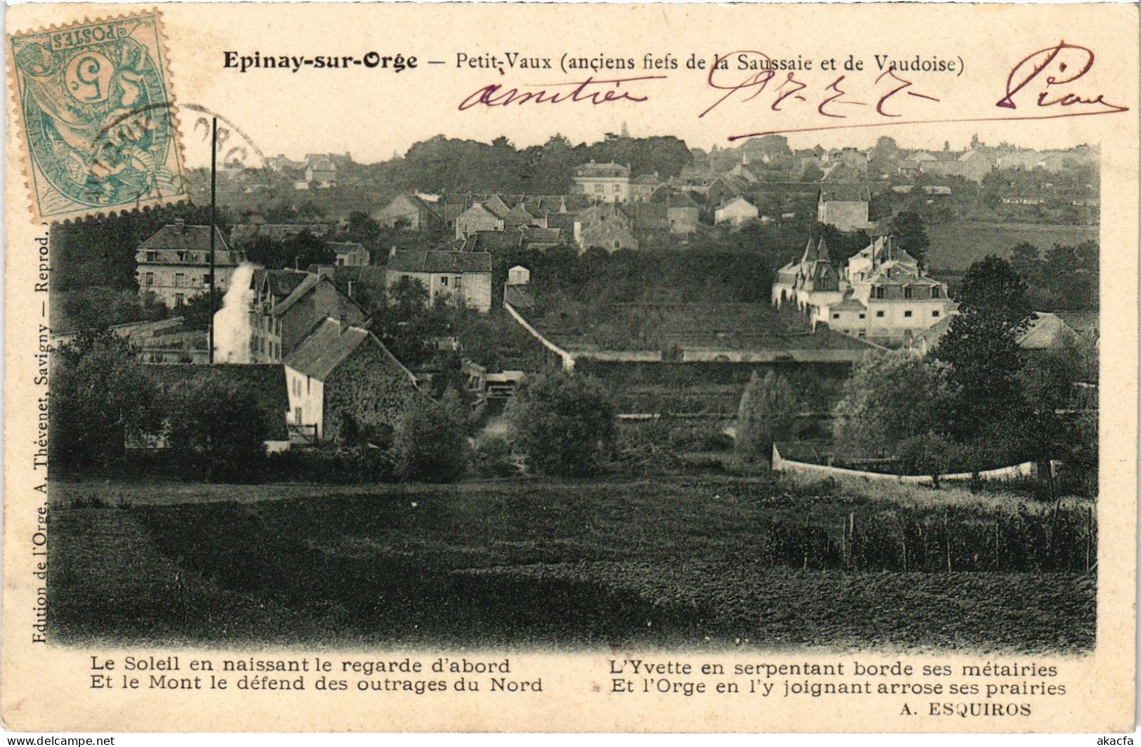 CPA Epinay Sur Orge Petit-Vaux FRANCE (1371713) - Epinay-sur-Orge