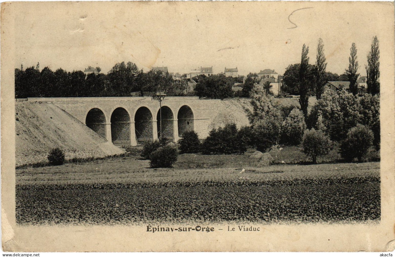 CPA Epinay Sur Orge Le Viaduc FRANCE (1371717) - Epinay-sur-Orge