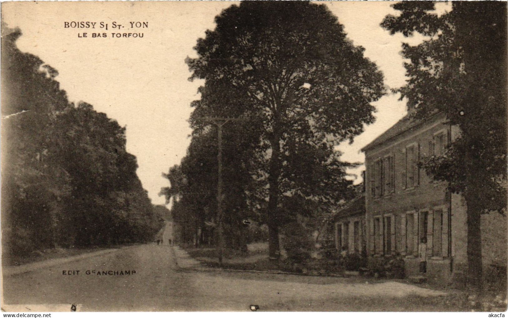 CPA Boissy St.Yon Le Bas Torfou FRANCE (1371722) - Boissy-la-Rivière