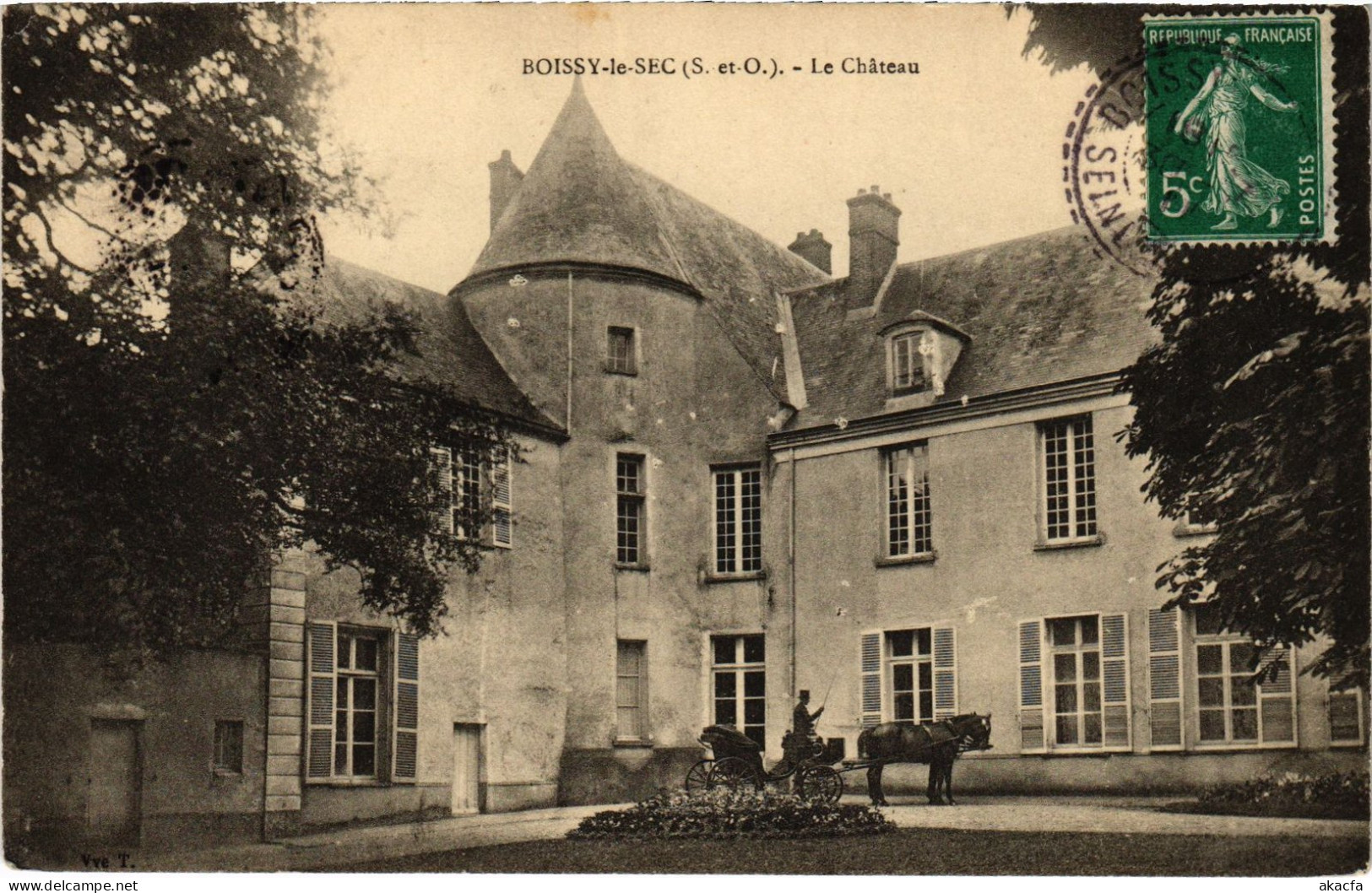 CPA Boissy Le Sec Le Chateau FRANCE (1371724) - Boissy-la-Rivière