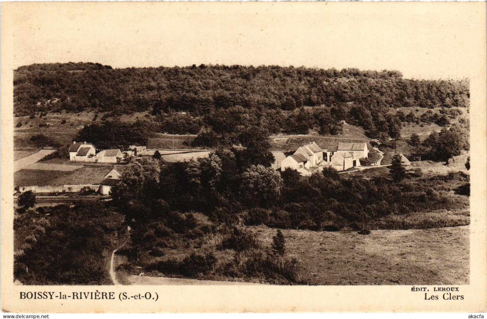 CPA Boissy La Riviere Les Clers FRANCE (1371727) - Boissy-la-Rivière