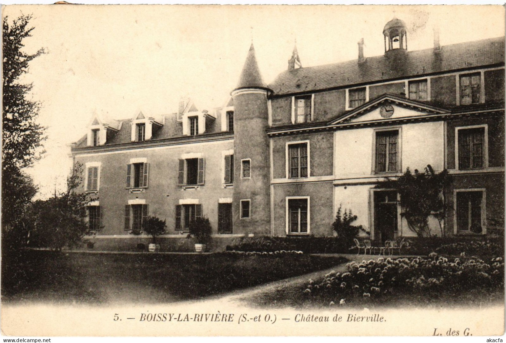CPA Boissy La Riviere Chateau De Bierville FRANCE (1371730) - Boissy-la-Rivière