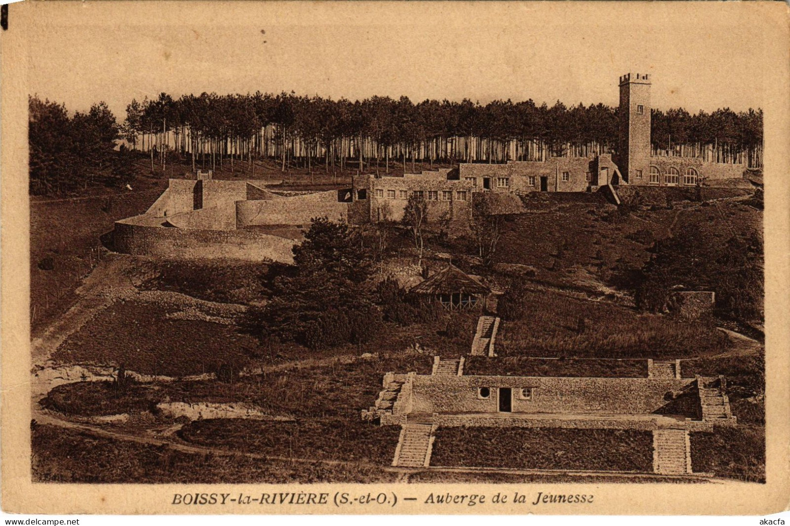 CPA Boissy La Riviere Auberge De La Jeunesse FRANCE (1371736) - Boissy-la-Rivière