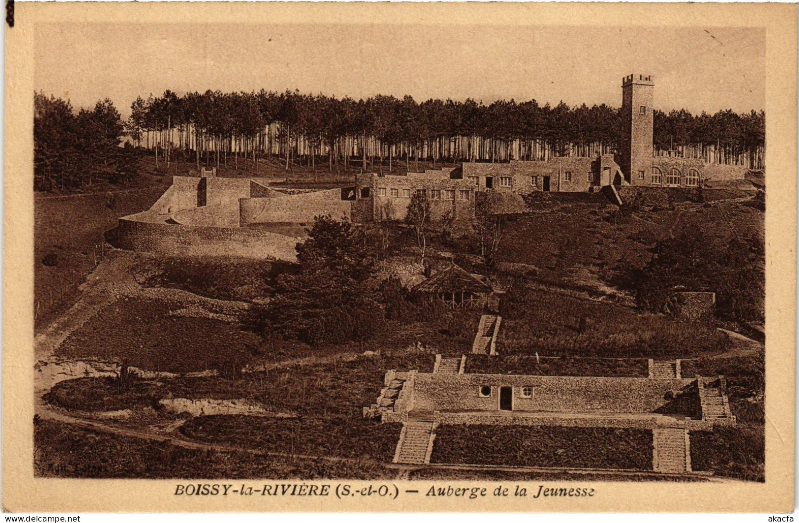 CPA Boissy La Riviere Auberge De La Jeunesse FRANCE (1371738) - Boissy-la-Rivière