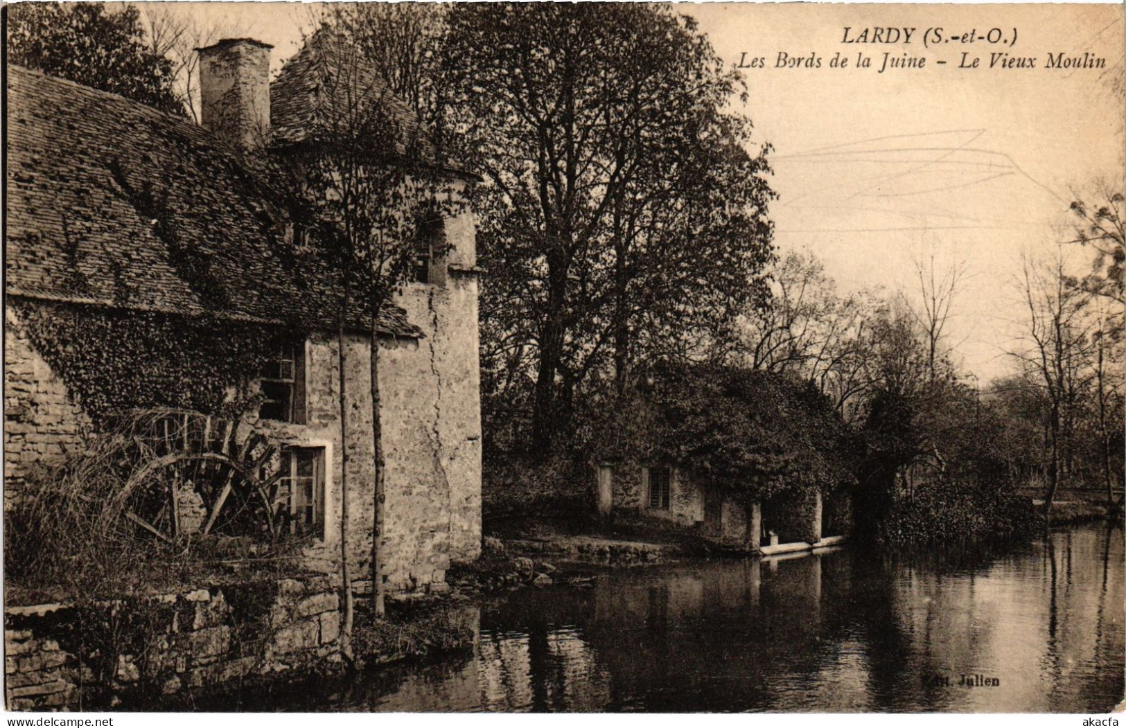 CPA Lardy Les Bords De La Juine, Le Vieux Moulin FRANCE (1371761) - Lardy