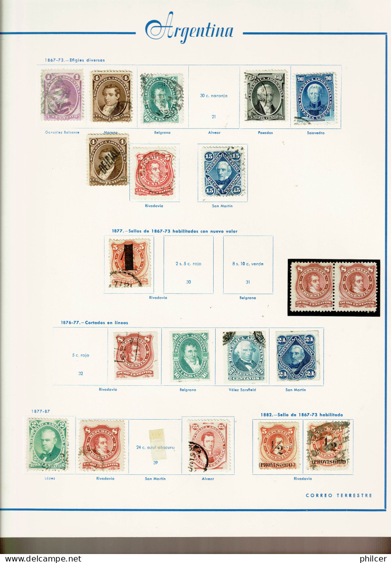 Argentina, 1858..., # 1..., MH And Used - Used Stamps